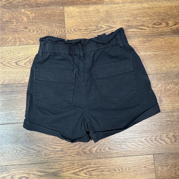 Express Black High-Waist Women's Shorts - Picture 3 of 7